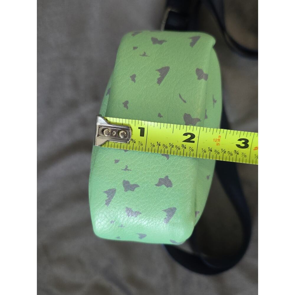 Baby Yoda Star Wars Grogu Crossbody Bag Purse Green With Dark Blue Strap - Picture 11 of 13